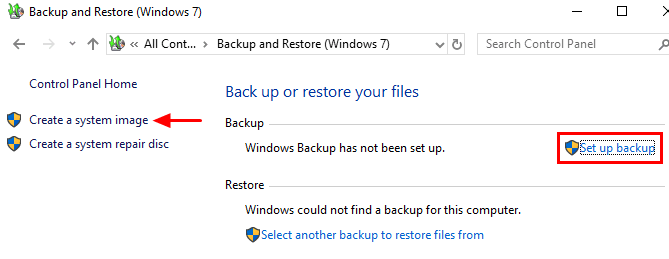 Backup and Restore