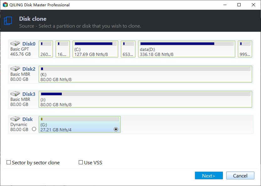 Dynamic System Volume Destination