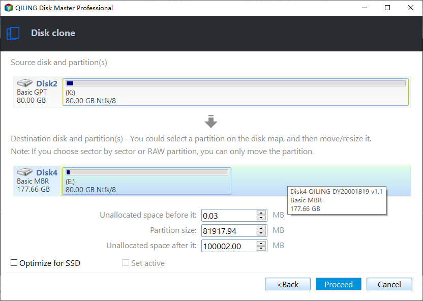 Clone MBR System Disk to GPT