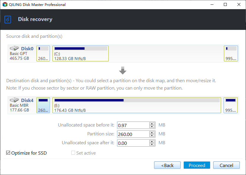 Restore Disk