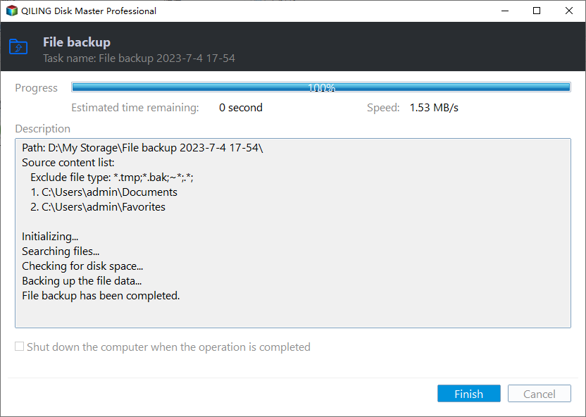 Automatic USB Backup Portable