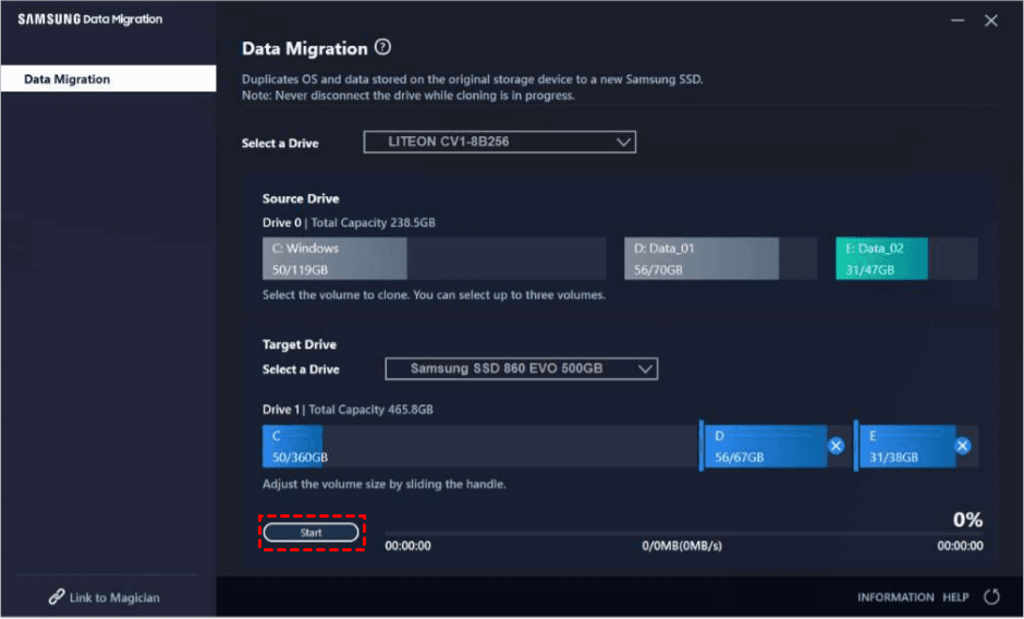 Samsung Data Migration Tool