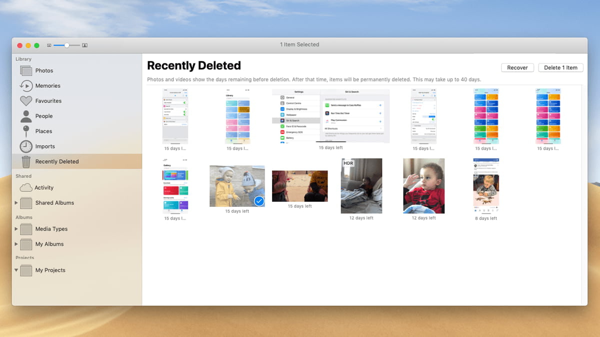 Delete Photos from iCloud Using Mac