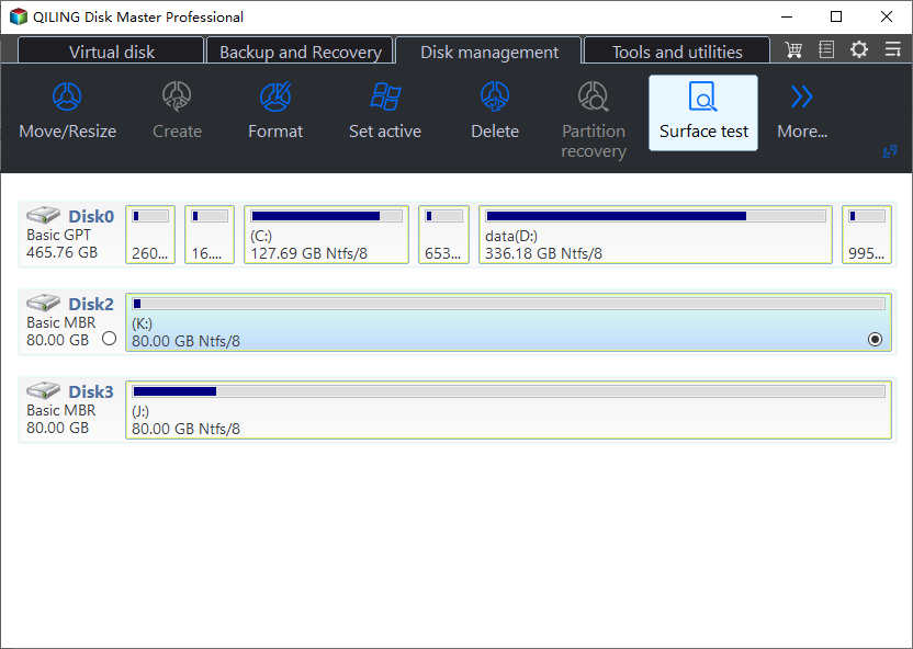 System Disk Test