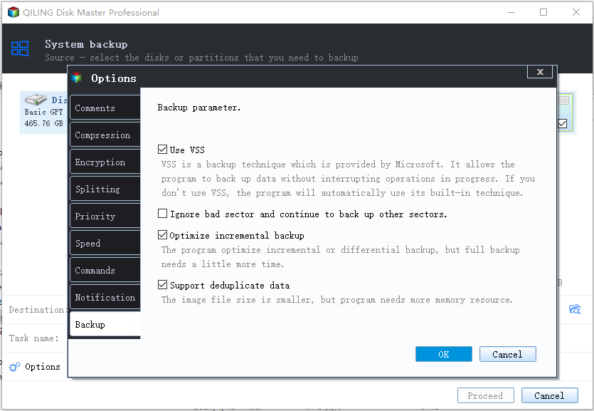 Enable Encryption for Backups